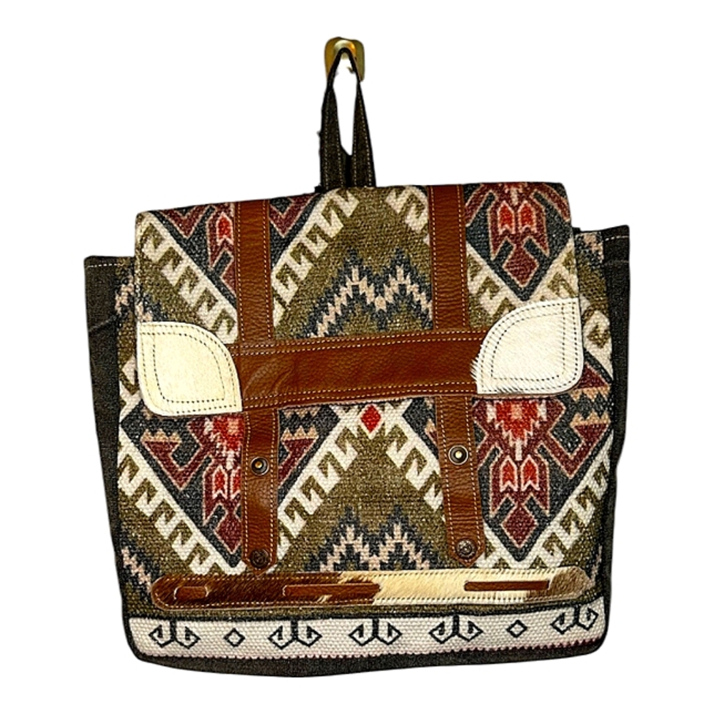 HOPOFLY BOHEMIAN STYLE CANVAS MESSAGER BAG/ BACKPACK BRAND NEW W/TAGS